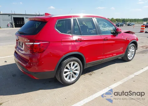 2016 BMW X3 xDrive28I z USA, uszkodzony, nr VIN 5UXWX9C52G0D75403